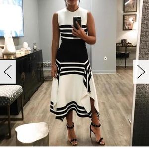 Black and white dress